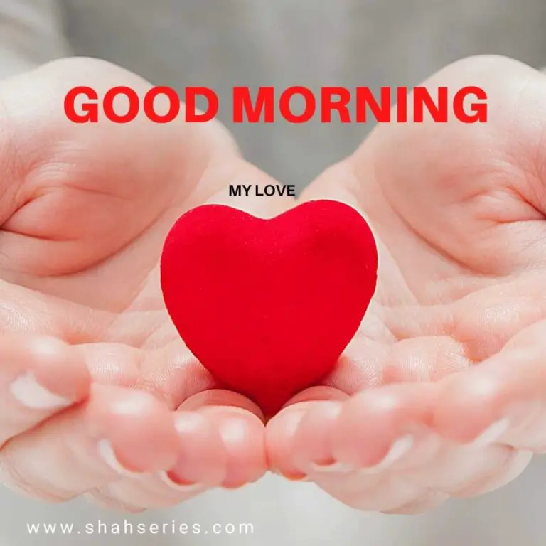heart for your lover to wish good morning