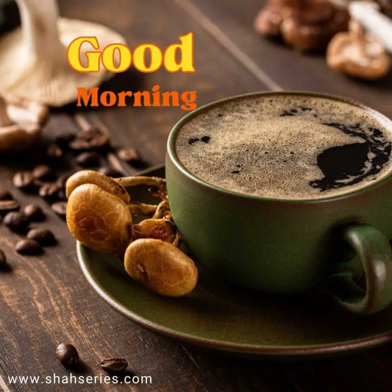 coffe with almonds good morning