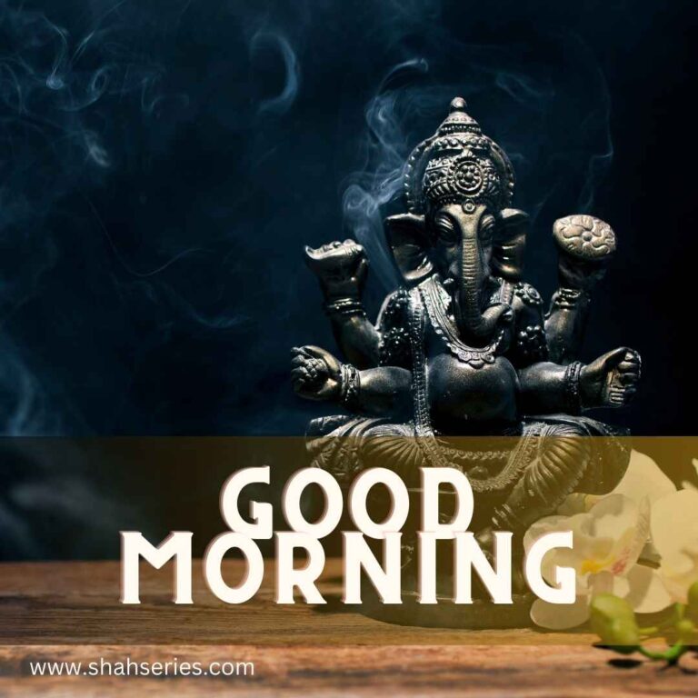 Hindu God Image with good morning tag line